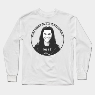 twilight jacob where the have you been loca Long Sleeve T-Shirt